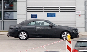 Spyshots: Mercedes C-Class Cabriolet