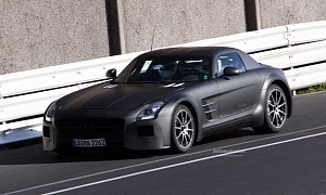 Spyshots: Mercedes SLS AMG Black Series