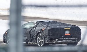 Spyshots: Mid-Engined C8 Corvette Prototype Shows Flying Buttresses, New Details
