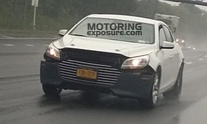 Spyshots: Mysterious Chevrolet Prototype Spied, Might Be the Upcoming Malibu SS