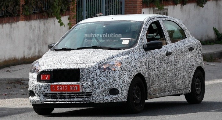 Mystery Small Ford Hatch Spotted Again