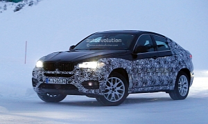 Spyshots: New BMW X6 Braves the Cold in Sweden