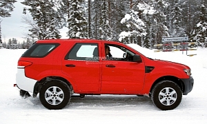 Spyshots: New Ford Ranger-based SUV Mule Caught Testing