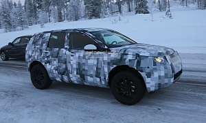 Spyshots: New Land Rover Freelander Winter Testing