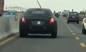 Spyshots: New Maserati Ghibli Spotted on French Highway