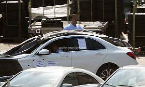 Spyshots: New Mercedes C-Class Partially Revealed