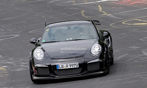 Spyshots: New Porsche 911 GT2 Begins Testing at the Ring