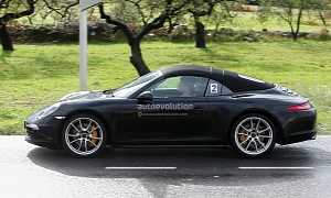 Spyshots: New Porsche 911 Targa Spotted Again