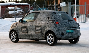 Spyshots: New Renault Twingo Undergoes Cold Weather Testing
