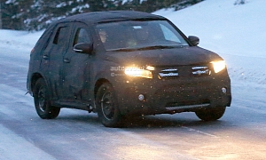 Spyshots: New Suzuki SUV Starts Winter Testing