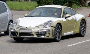 Spyshots: Next-Generation Porsche 911 Dress Rehearsal