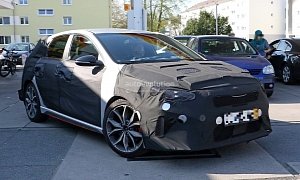 Spyshots: Next Kia Ceed GT Prototype has Cool New Exhaust, Red Accents