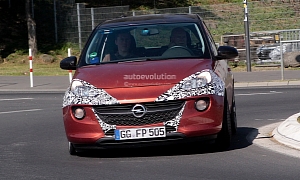 Spyshots: Opel Adam OPC or New SIDI Turbo?