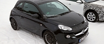 Spyshots: Opel / Vauxhall Adam Cabrio Winter Testing