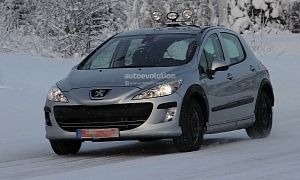 Spyshots: Peugeot 301 Test Mule With Shorter Wheelbase
