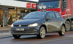 Spyshots: Polo SUV Test Mule Is a Jacked-Up Golf