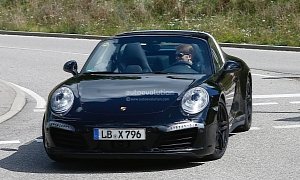 Spyshots: Porsche 911 Targa Facelift Almost Ready for Production