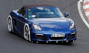 Spyshots: Porsche Boxster 4-Cylinder Turbo Testing Begins