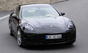 Spyshots: Porsche Panamera Facelift