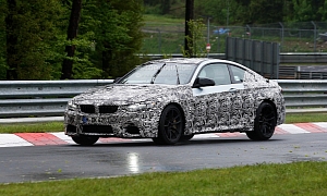 Spyshots: Pre-Production F82 BMW M4 Coupe Laps the Nurburgring