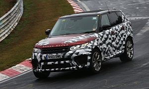 Spyshots: Range Rover Sport RS on Nurburgring