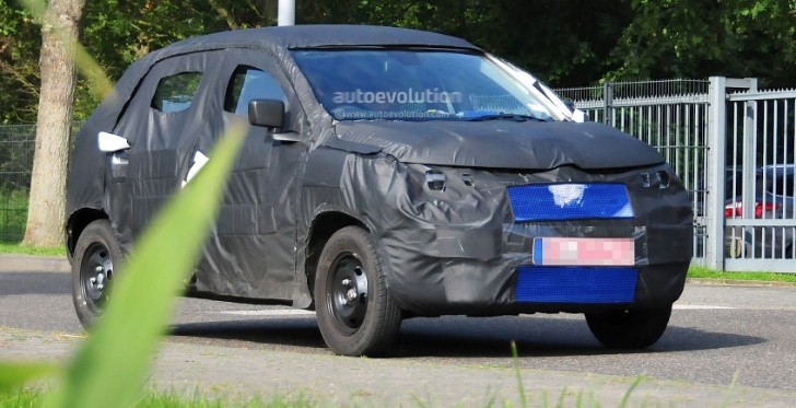 Renault Kayou Spied Testing in Europe