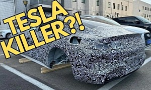Spyshots Reveal the First Apple Car Rival Will Be a Disguised Tesla Model 3