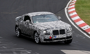 Spyshots: Rolls Royce Ghost Coupe at the Nurburgring