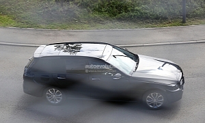 Spyshots: S205 Mercedes C-Class Estate Spotted