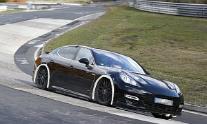 Spyshots: Second Generation Porsche Panamera Starts Testing