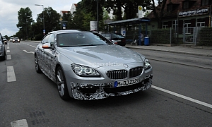 Spyshots: Two BMW 6-Series Gran Coupes in Traffic