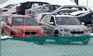Spyshots: Upcoming BMW X1 Tested Against its Predecessor