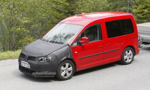 Spyshots: Volkswagen Caddy Facelift