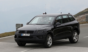 Spyshots: Volkswagen Touareg Facelift