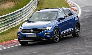 Spyshots: VW T-Roc R With Quad Exhaust Likely Has 300+ HP
