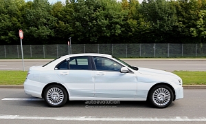 Spyshots: White W205 Mercedes C-Class Prototype Spotted in Germany