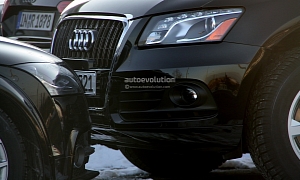 Spysyots: 2013 Audi Q5 Facelift