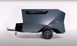 Squaredrop Forma Camper Is a Luxurious Hotel Room on Wheels, Looks Great From Every Angle