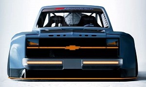 Squarer Body Chevy C10 Gives Slammed Baja Vibes, Might Sound Bed-Screamer-Rad