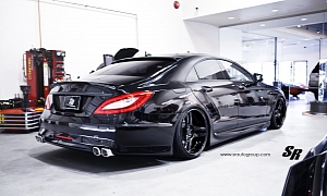 SR Auto Puts the Sin in a Sinister Mercedes CLS