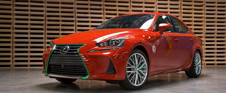 Sriracha Lexus IS Concept Is for People Who Like It Spicy
