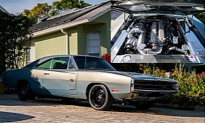 SRT-10-Swapped '70 Dodge Charger Makes the Most of 10 Cylinders and Steel Wheels