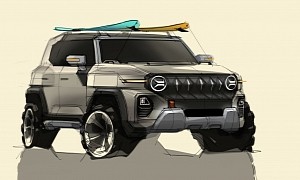 SsangYong's Next-Generation SUV Has Retro Styling, Looks Cool