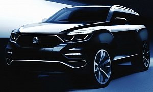 SsangYong Teases Y400, Describes It As Being A “Premium Authentic SUV”