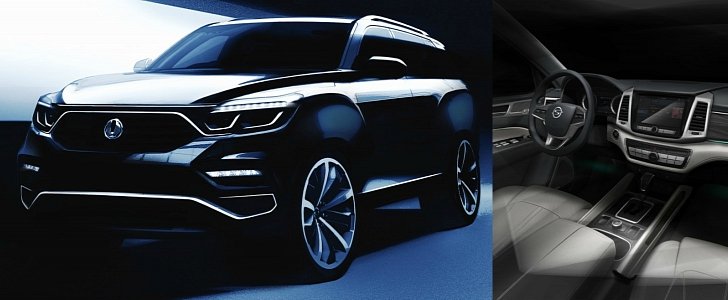 SsangYong Y400 teaser