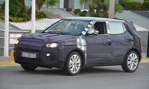 SsangYong X100 Prototype Spied Testing in Europe