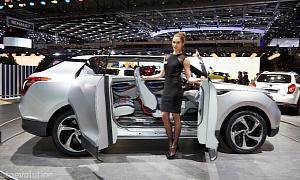 SsangYong XLV Unique Seven Seater Concept Debuts at Geneva <span>· Live Photos</span>