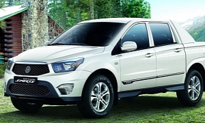 SsangYoung Korando Sports / SUT-1 Launched in Korea