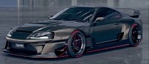 “Stage 1” Toyota Supra Turbo Is a Slammed Appetizer for Crazier Widebody Ideas