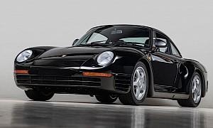 Stage 2 1988 Porsche 959 Is a Horsepower Monster, Barely Driven